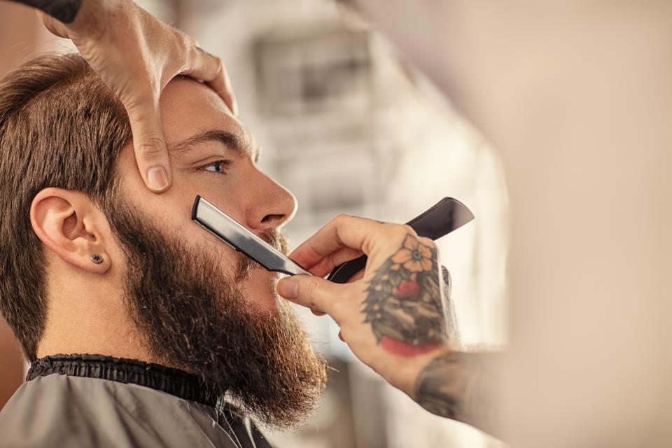 razor gents hair cut