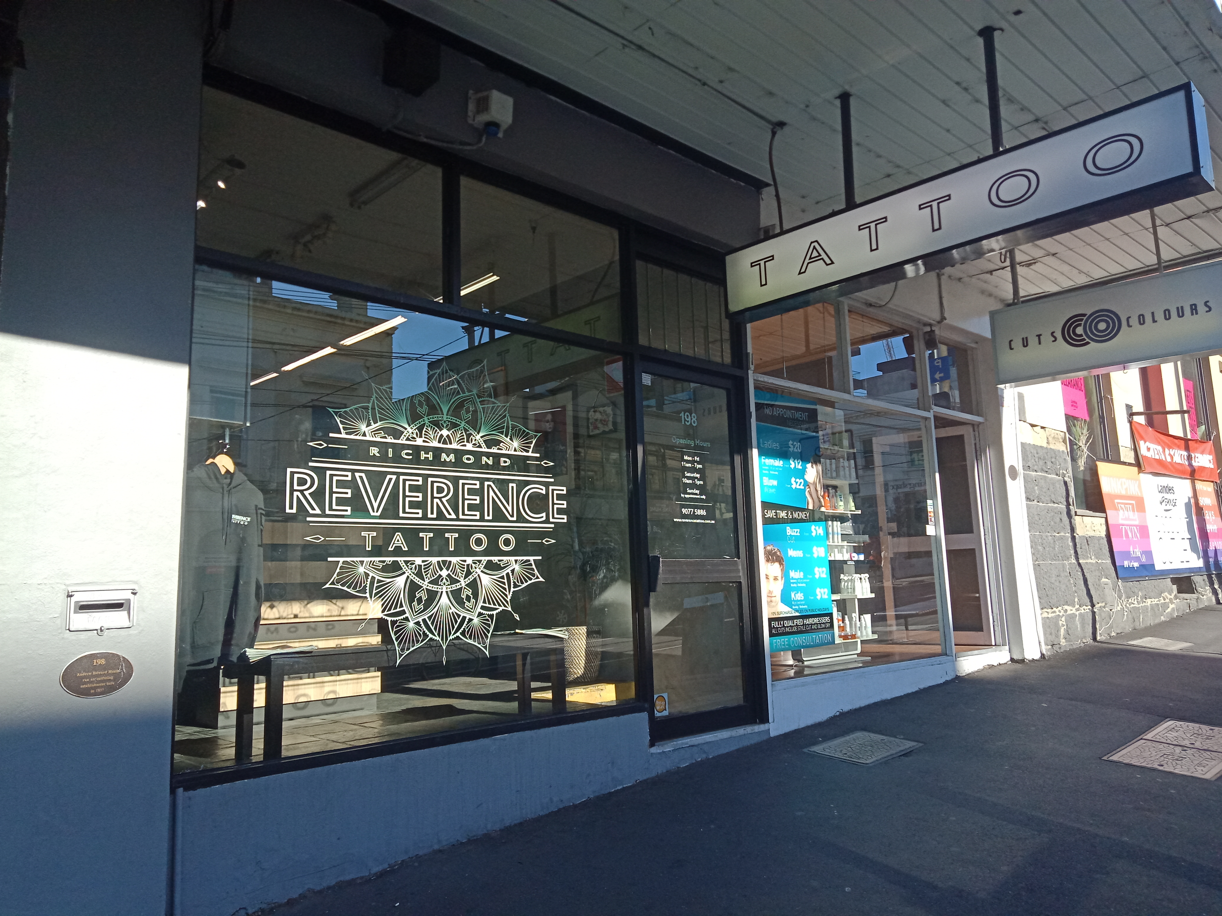 Reverence Tattoo - Richmond