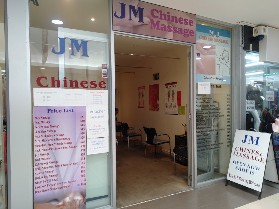 Jm Chinese Massage Bulleen Massage Bookwell