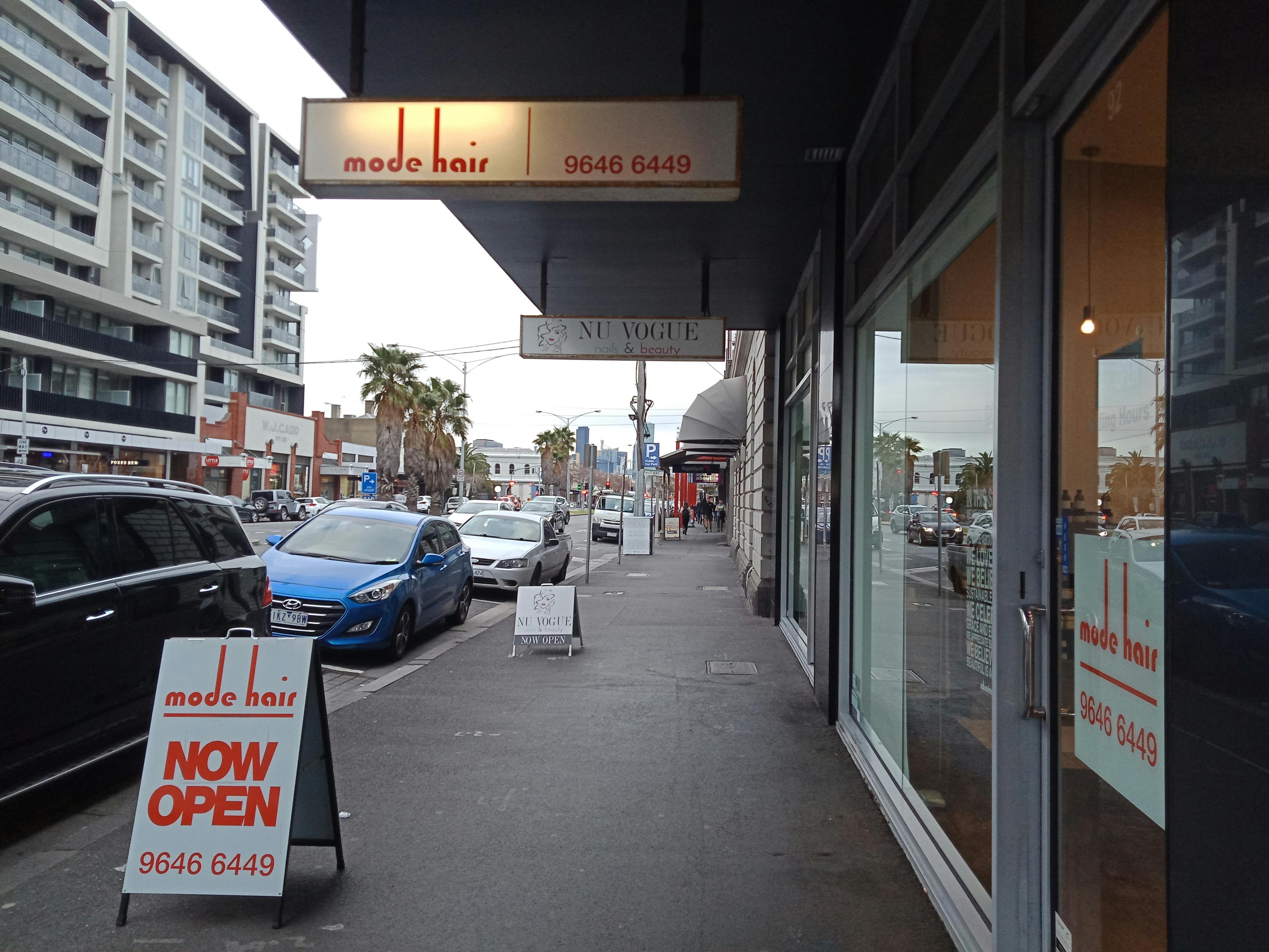 Mode Hair Port Melbourne Haircut and Hairdressing Bookwell