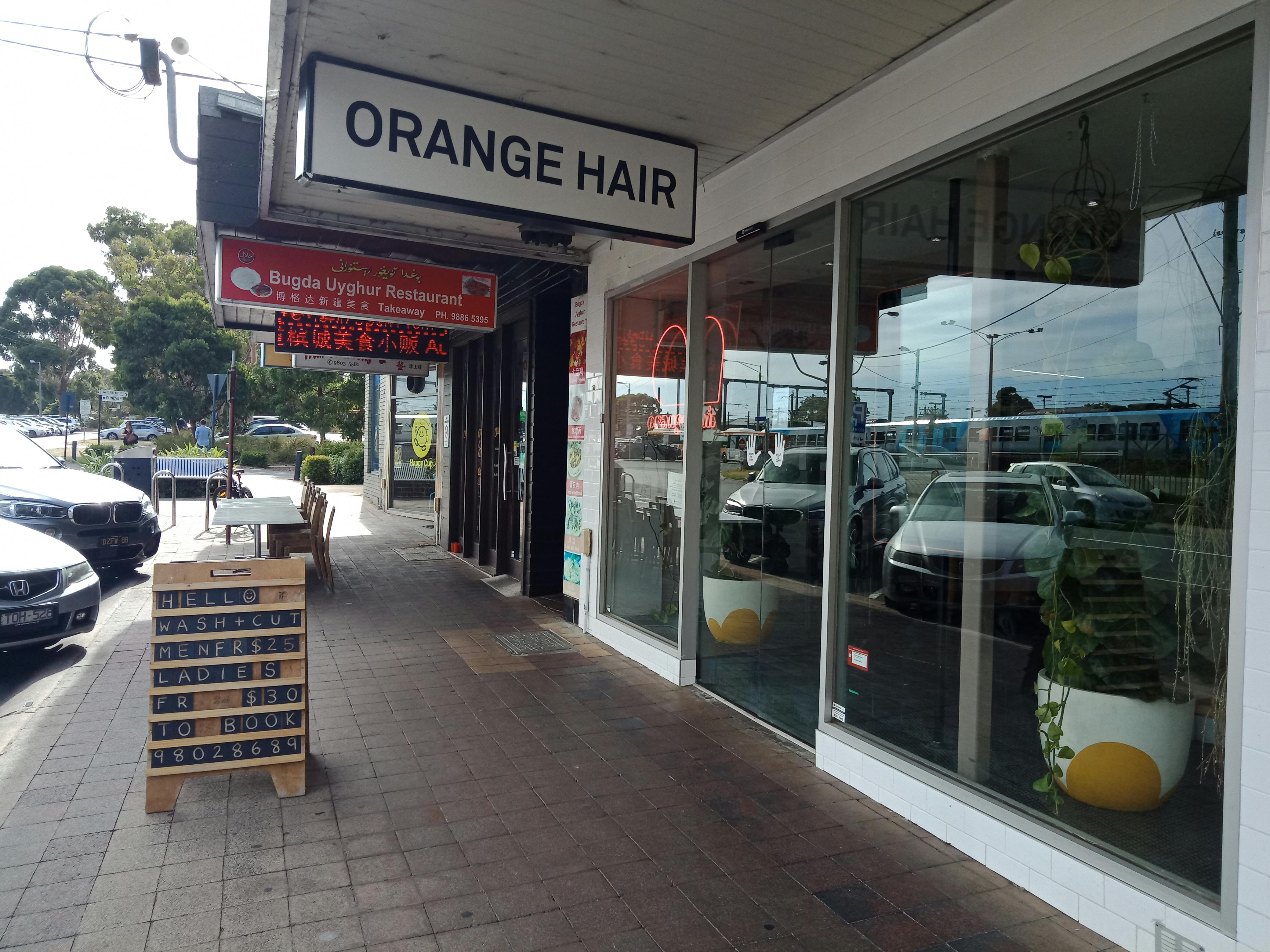 Orange Hair Glen Waverley Haircut And Hairdressing Bookwell