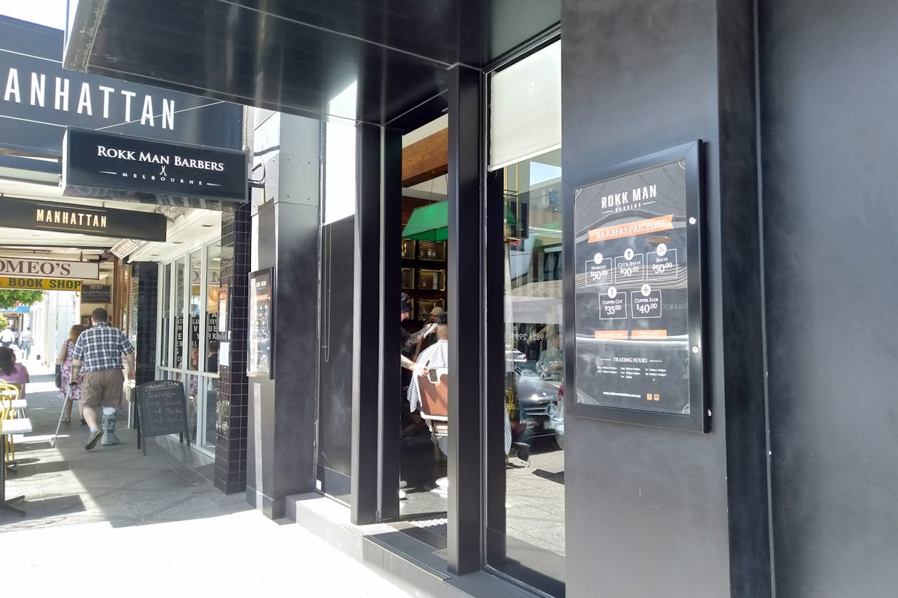 Rokk Man Barbers - Toorak image 2