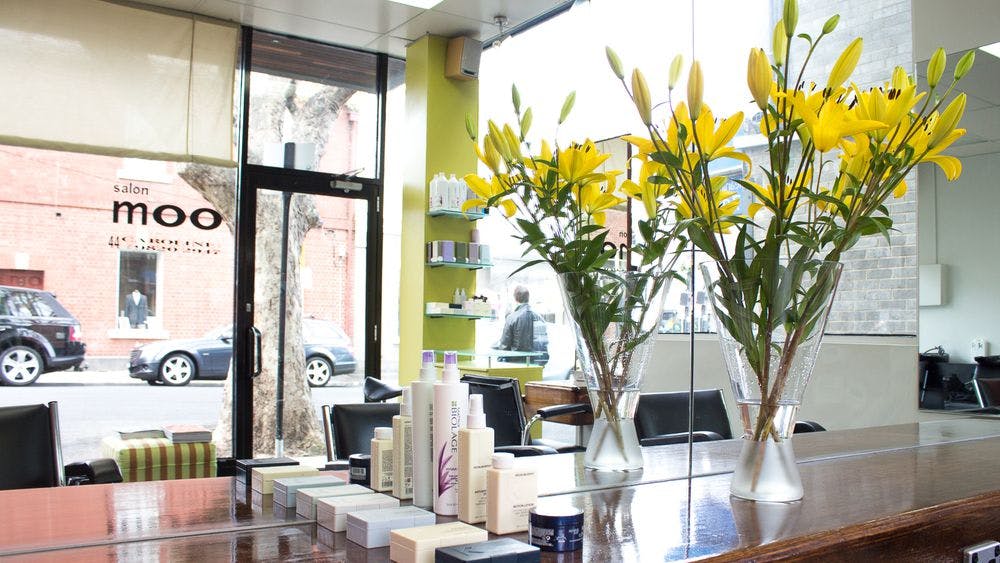 Salon Moo South Yarra Haircut and Hairdressing Bookwell