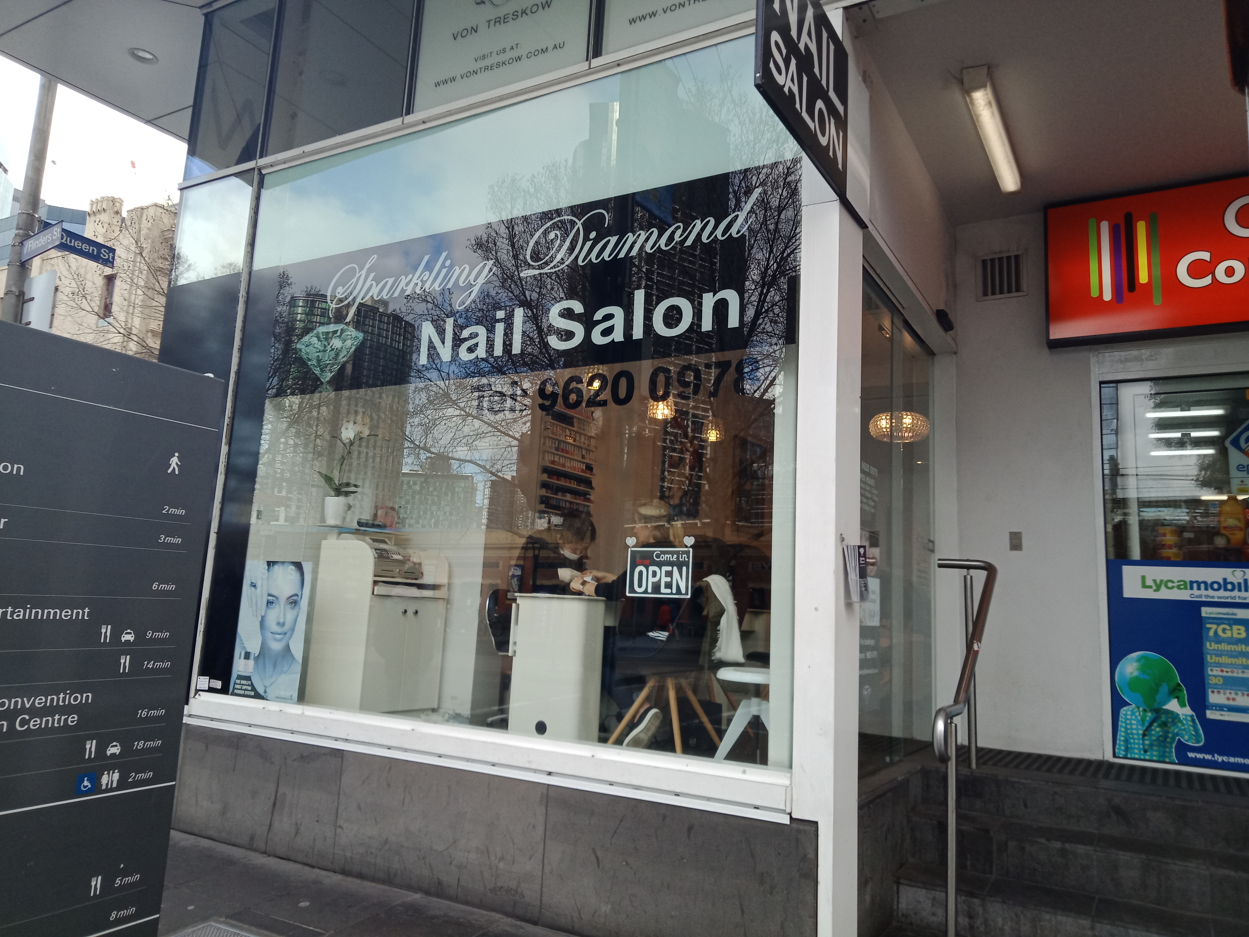 Sparkling Diamond Nail Salon Melbourne CBD Waxing and Hair removal