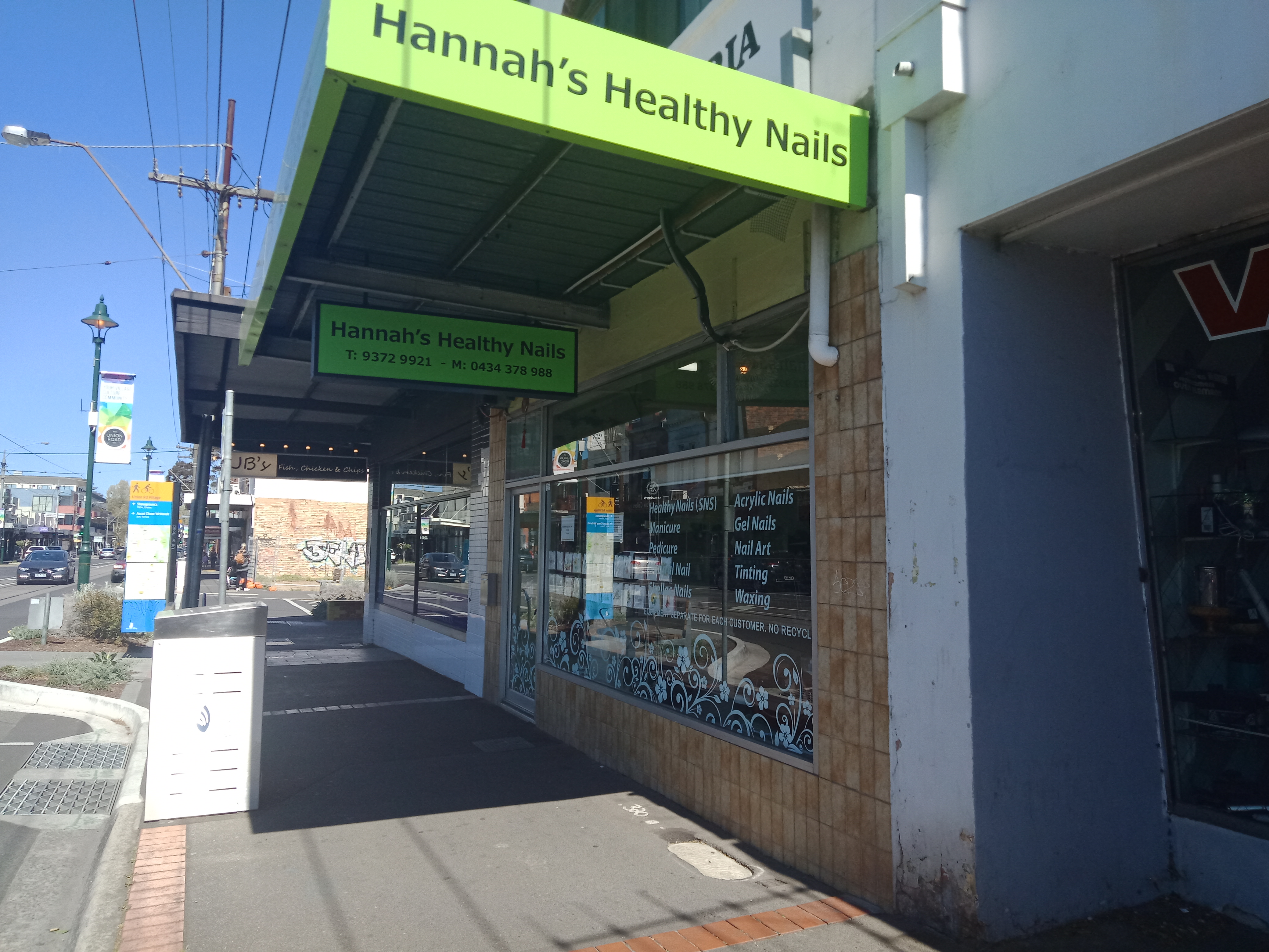 Hannah's Healthy Nails Ascot Vale Waxing and Hair