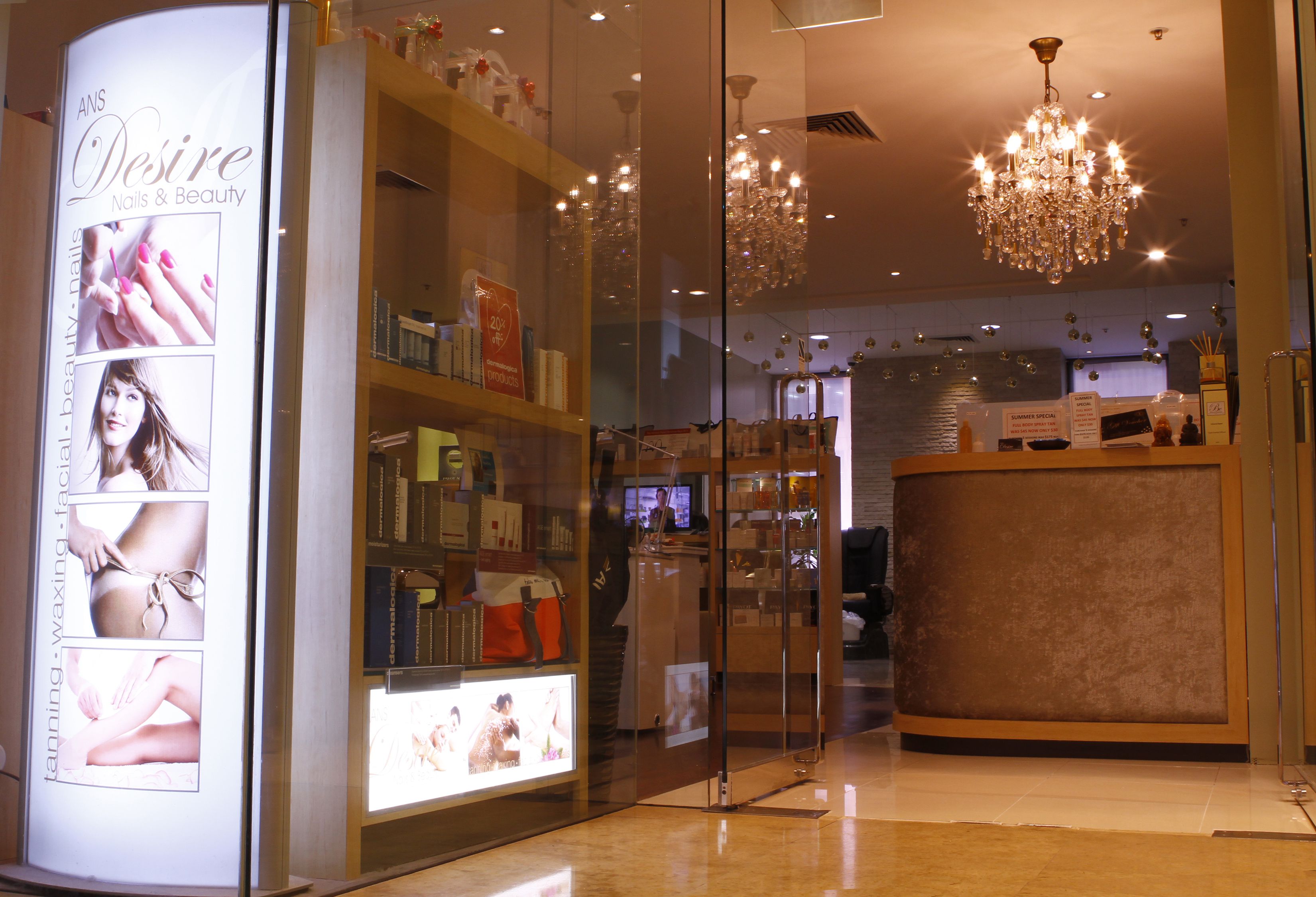 ANS Desire Nails & Beauty Sydney CBD Waxing and Hair removal Bookwell