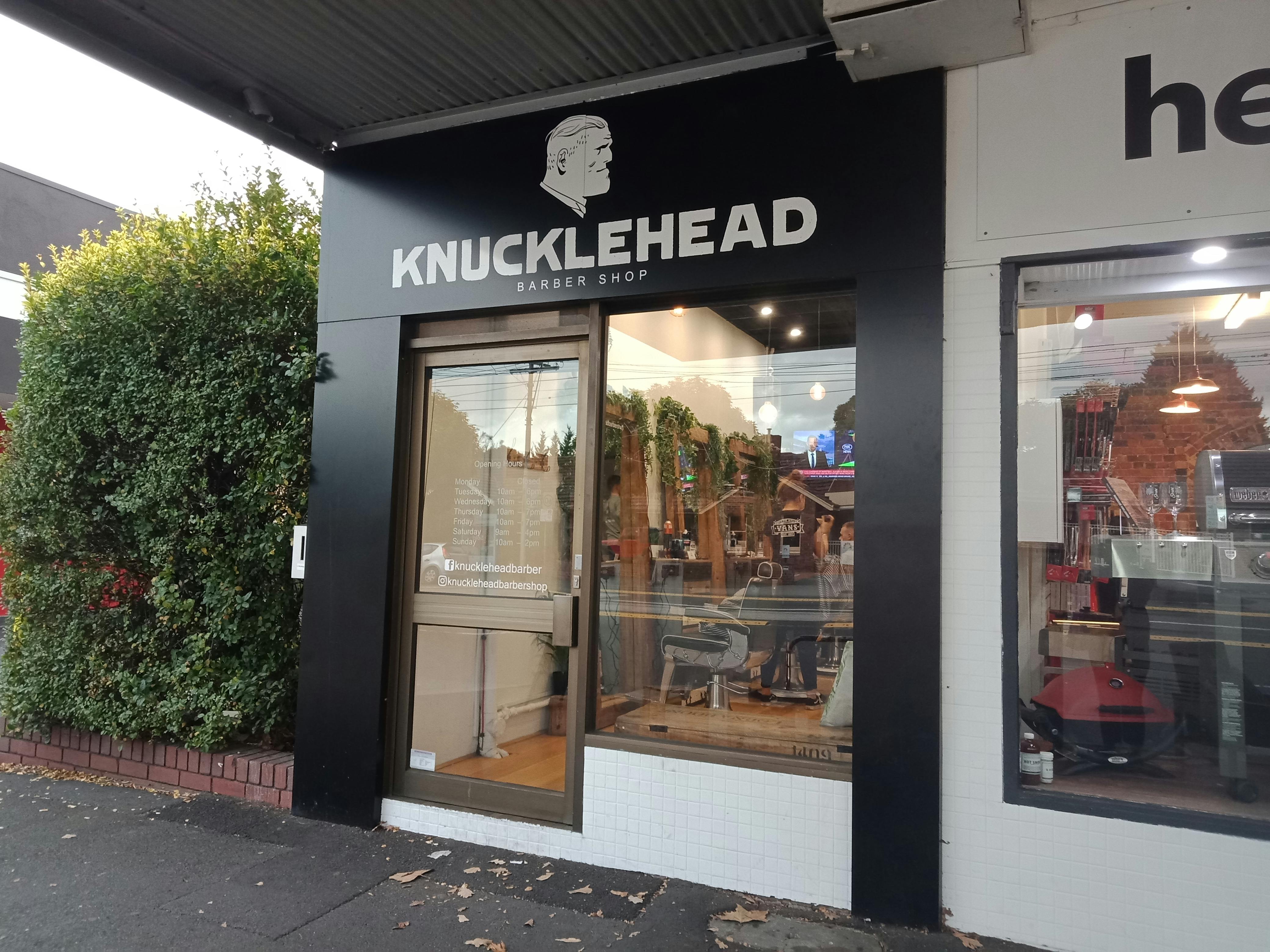Knucklehead Richmond Haircut and Hairdressing Bookwell