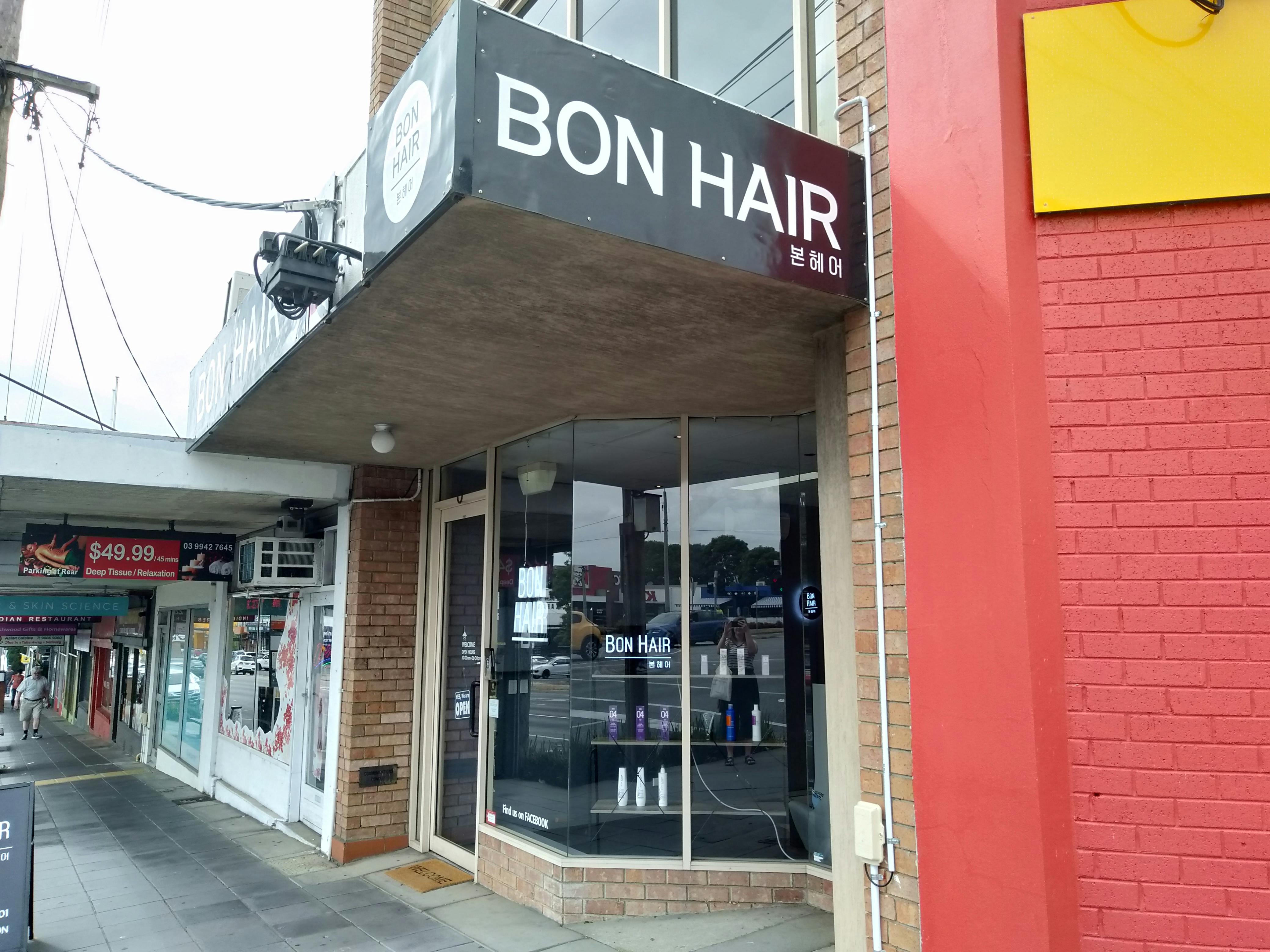 Bon Hair Ashburton Haircut and Hairdressing Bookwell