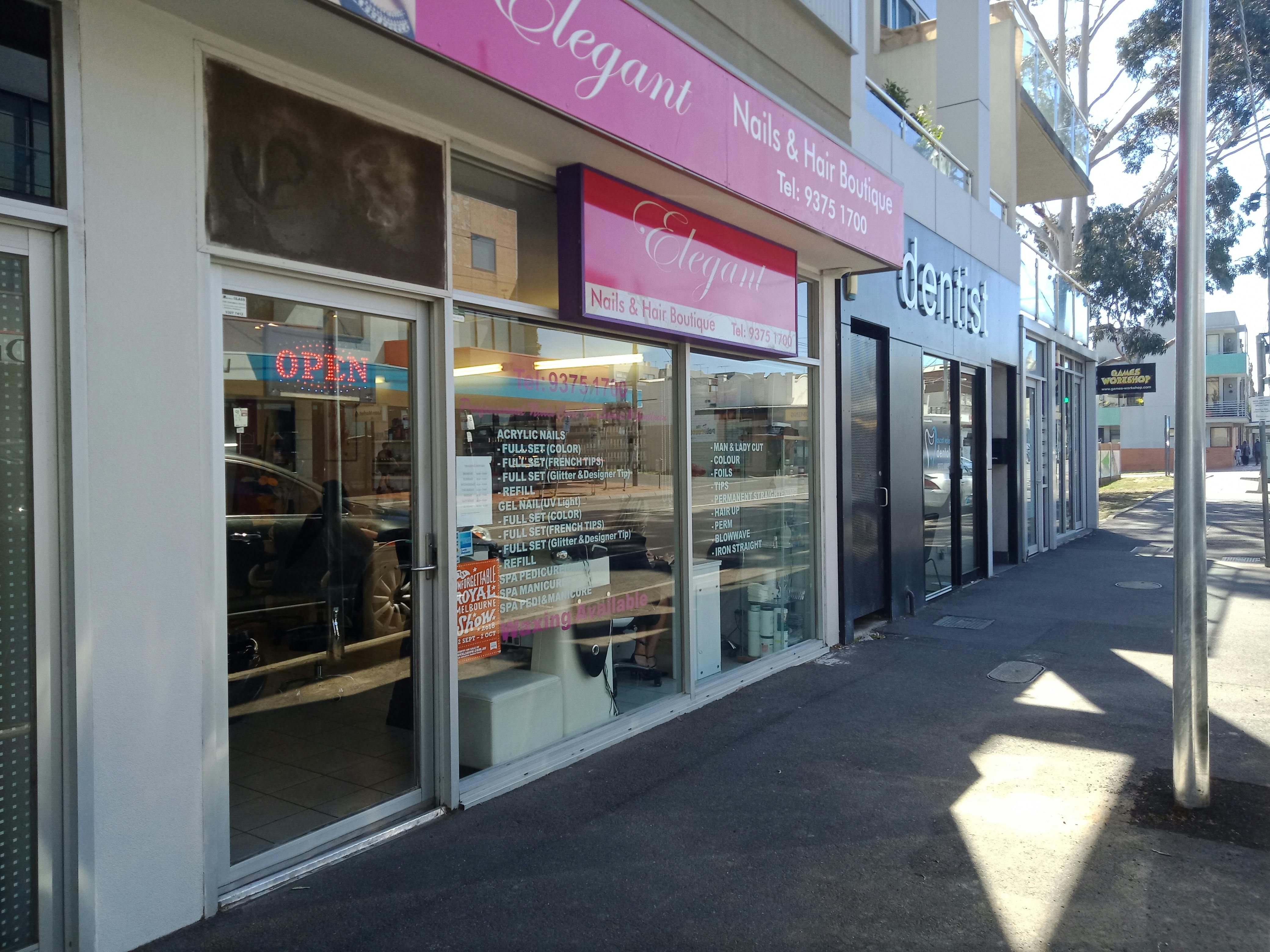 Elegant Nails & Hair Boutique Ascot Vale Nails Bookwell