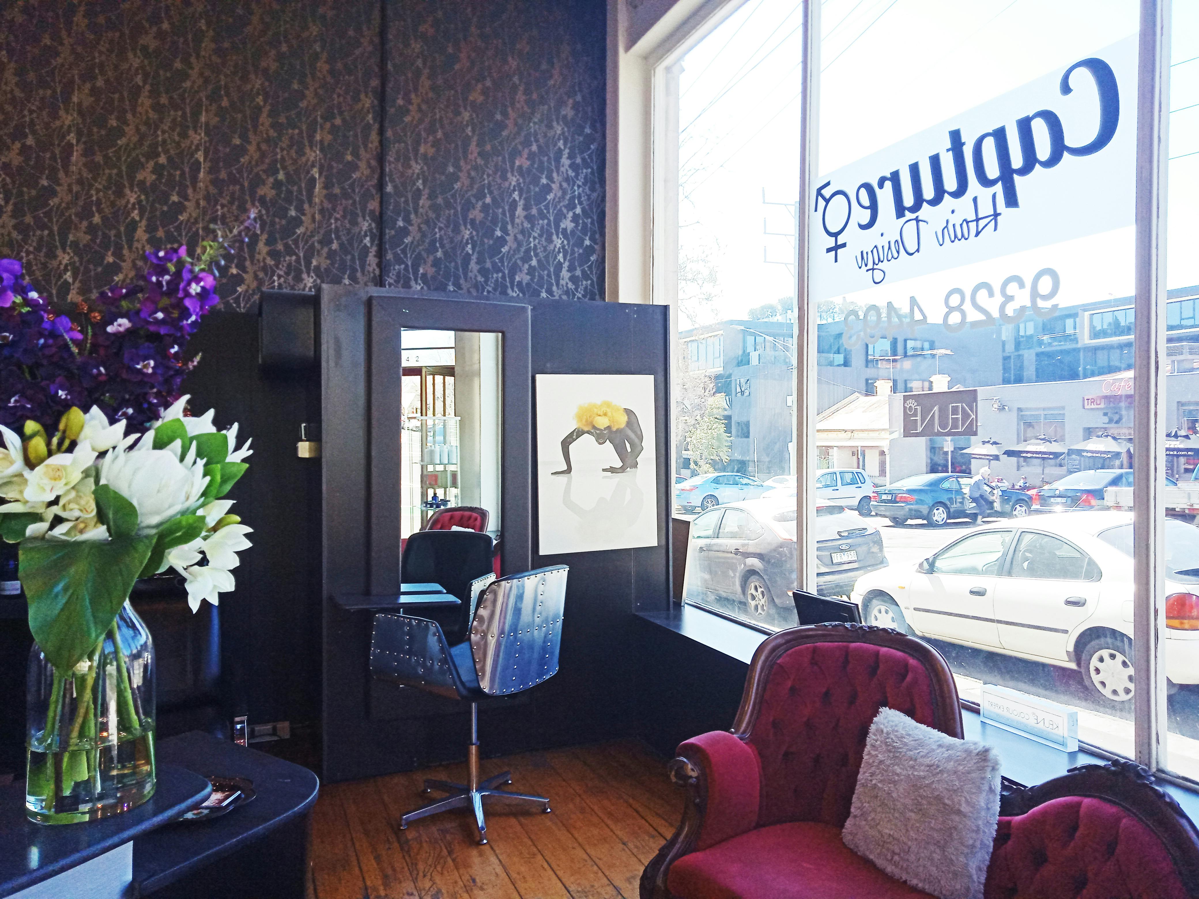 Capture Hair Design North Melbourne Haircut and Hairdressing Bookwell