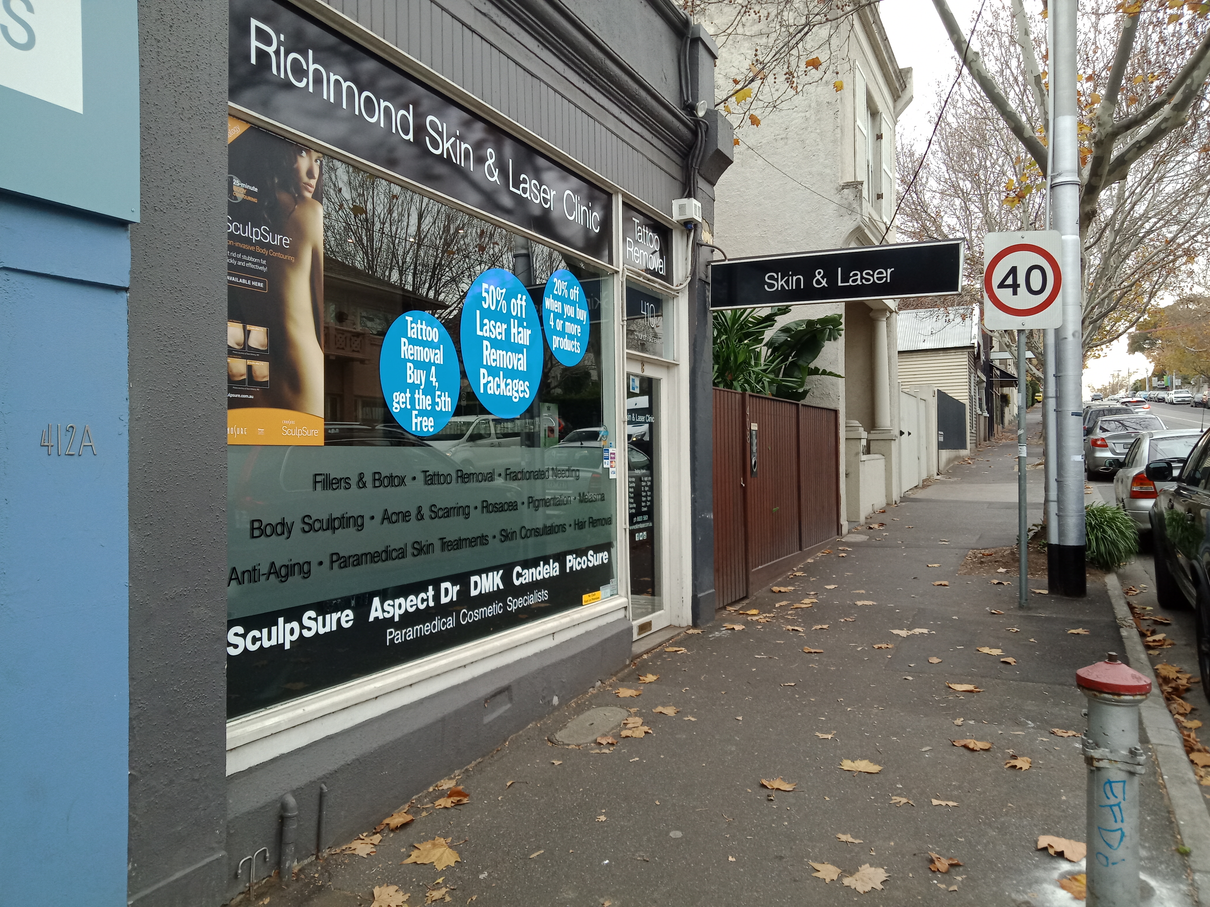 Richmond Skin & Laser Clinic Waxing and Hair removal Bookwell