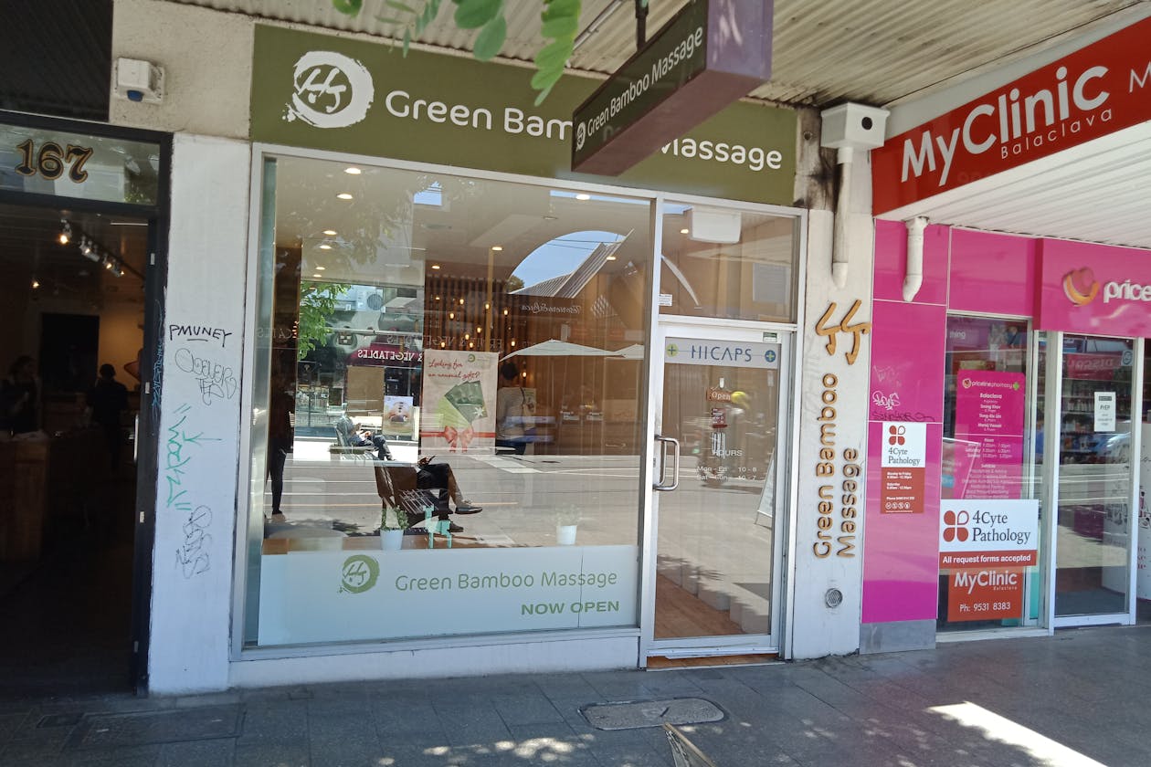 Green Bamboo Massage - Balaclava image 4