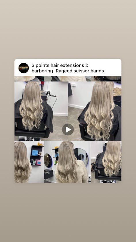 3 Points Hair Extensions and Barbering image 18