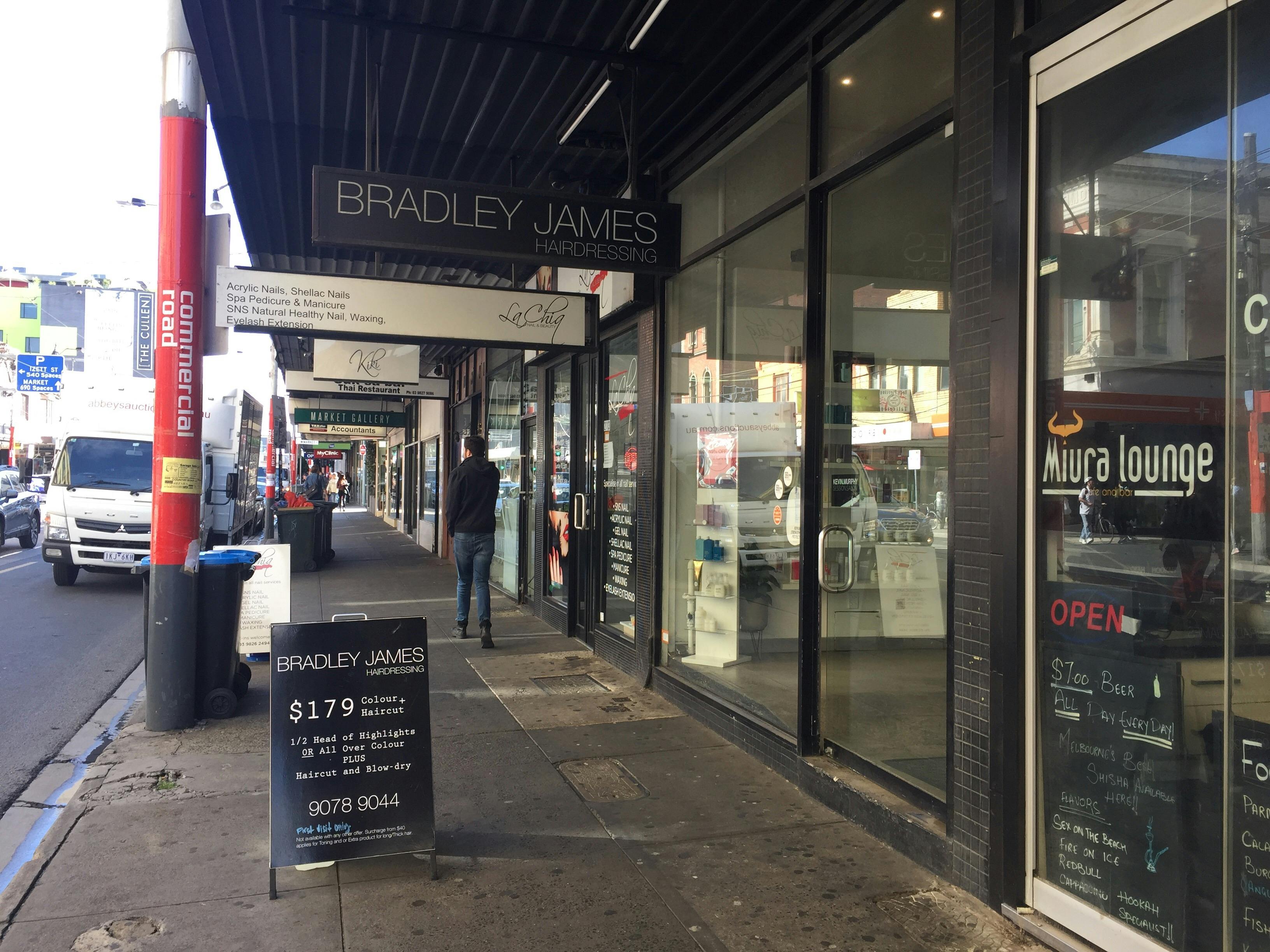 Bradley James Hairdressing South Yarra Haircut and Hairdressing