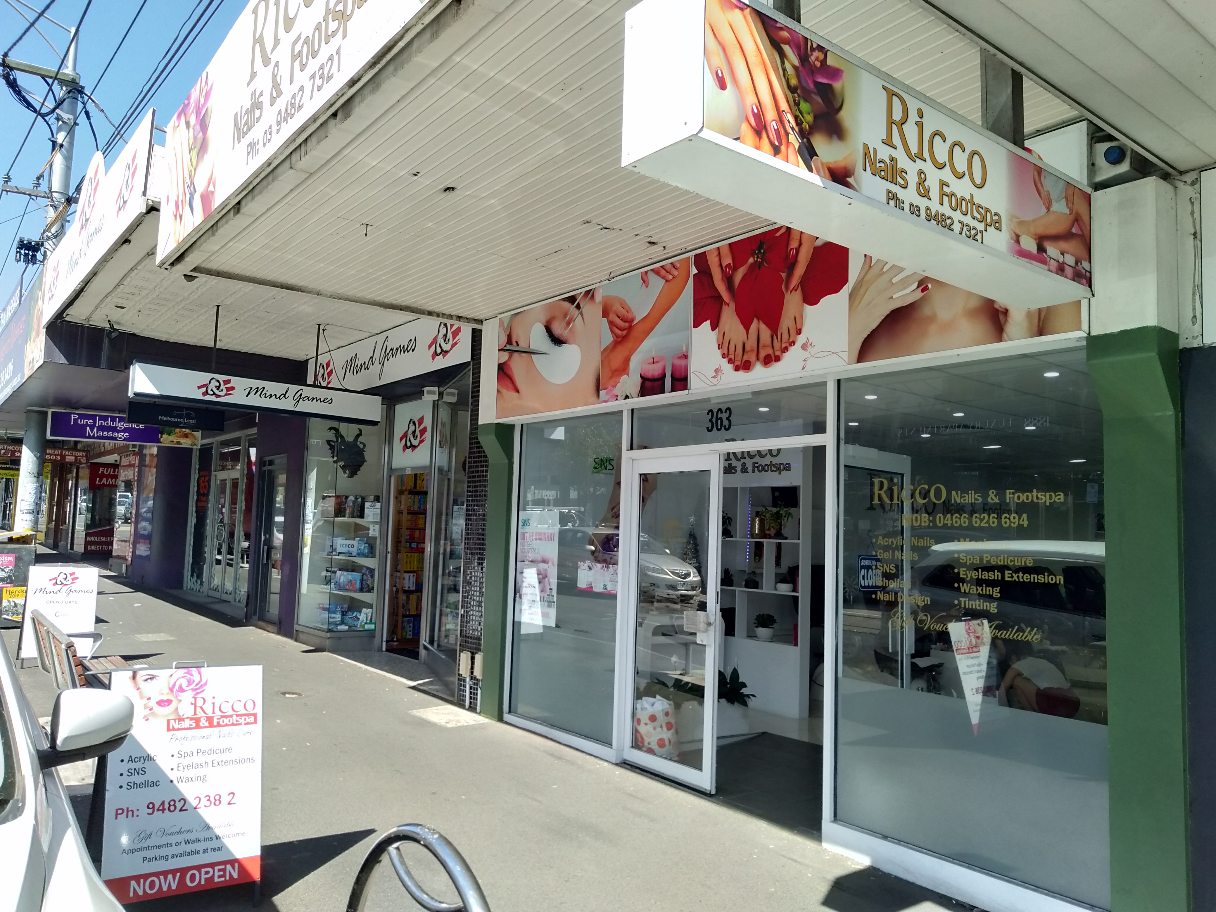 Ricco Nails & Footspa Northcote Nails Bookwell