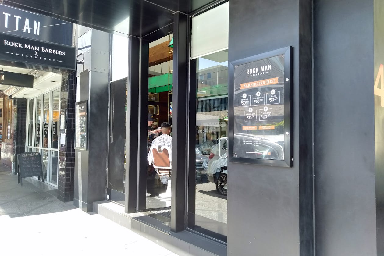 Rokk Man Barbers - Toorak image 3