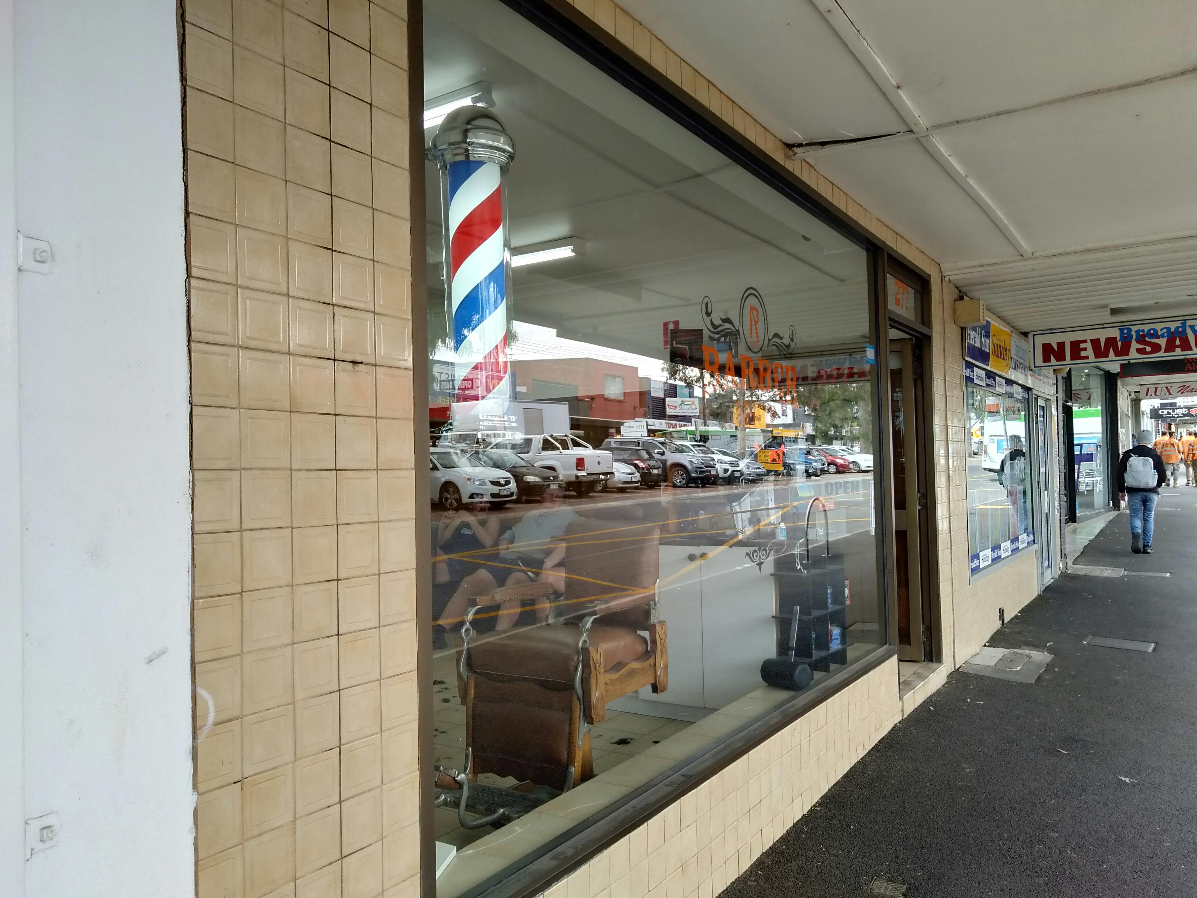 Rick's Barber Shop Reservoir Haircut and Hairdressing Barbers Bookwell