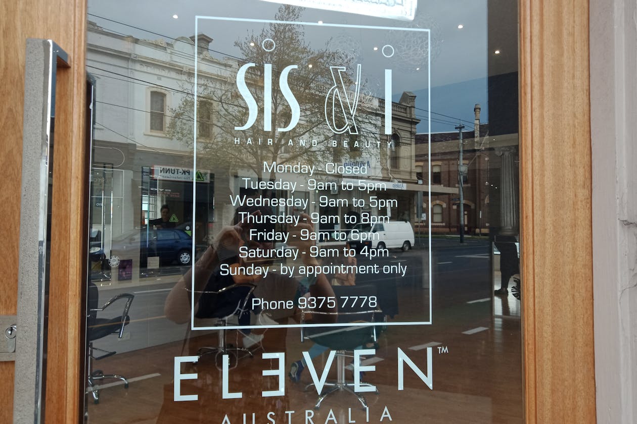 Sis & I Hair and Beauty - Ascot Vale | Haircut and Hairdressing | Bookwell
