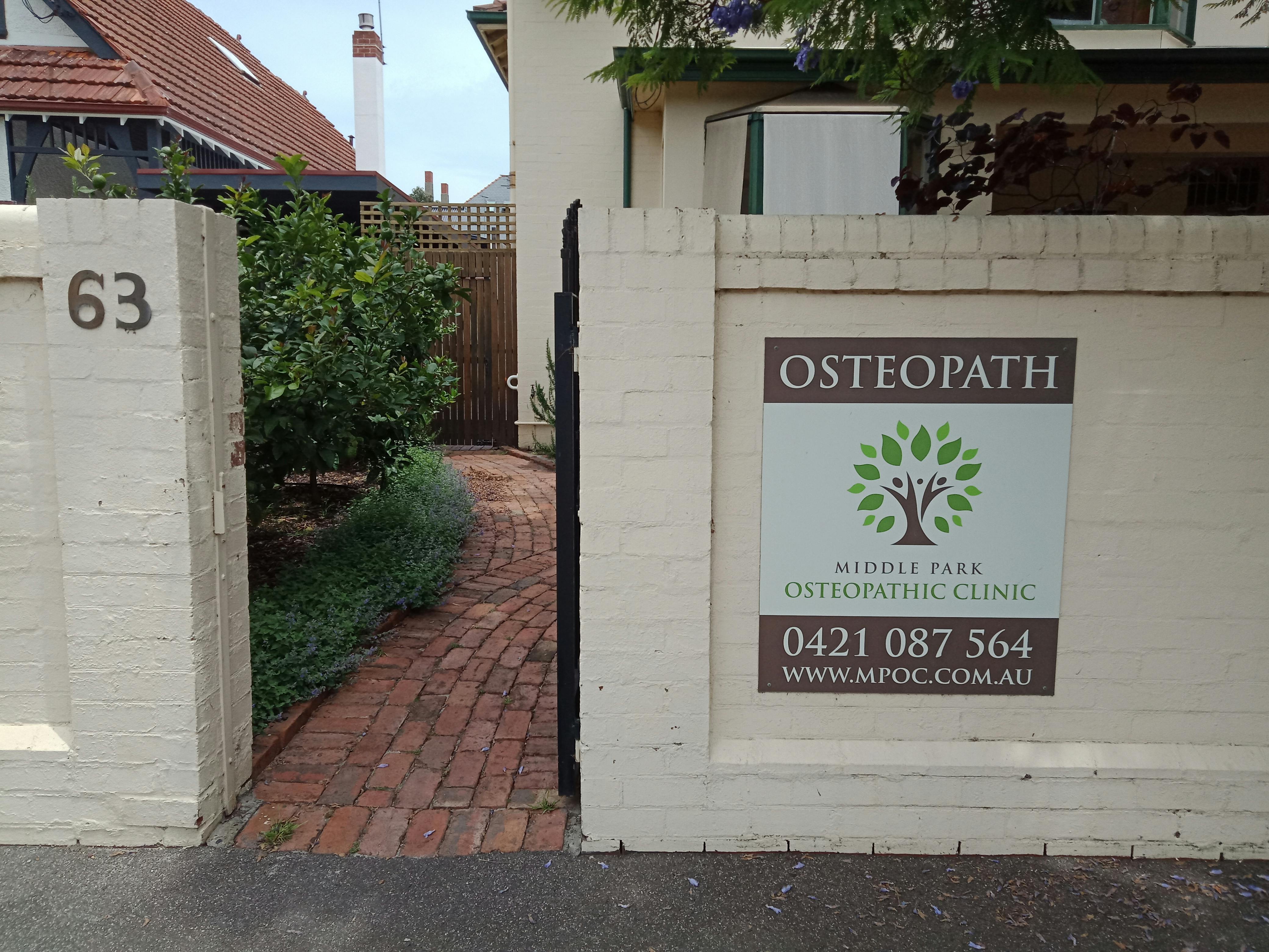 Middle Park Osteopathic Clinic St Kilda